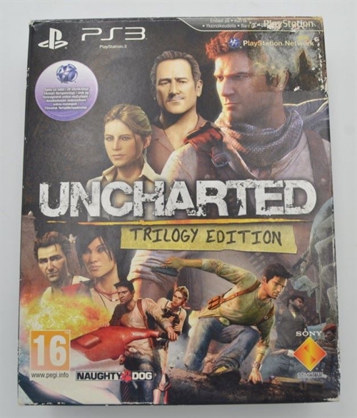 Uncharted Trilogy Edition - PS3 - I æske (B Grade) (Genbrug)